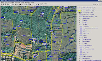Parcelas y Usos de SIGPAC