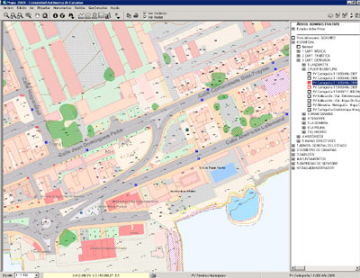 Topográfico 1:1.000 de FV Año 2009 en MAPA Topográfico 1:1.000 de FV Año 2009 en MAPA