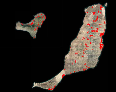 Mapas Topográficos 1:1.000 de El Hierro y Fuerteventura (año 2009)