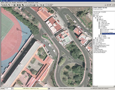 Ortofoto Urbana de alta resolución de La Gomera en MAPA Ortofoto Urbana de alta resolución de La Gomera en MAPA