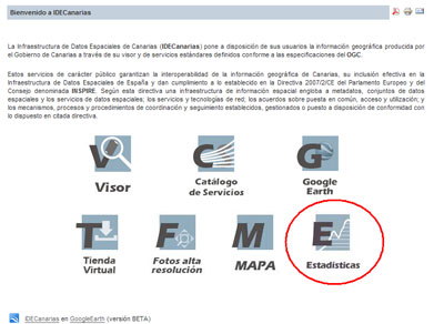 Icono para acceder a las Estadísticas IDE_estadisticas