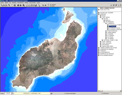 OrtoExpress de Lanzarote (Vuelo Oct 2009) en MAPA