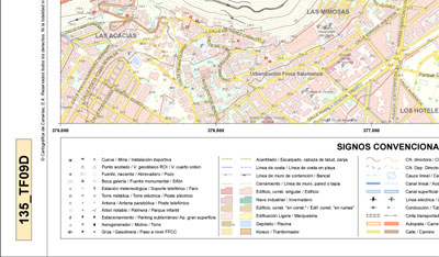 Mapas Topográficos 1:5.000 en formato pdf en la Tienda Virtual