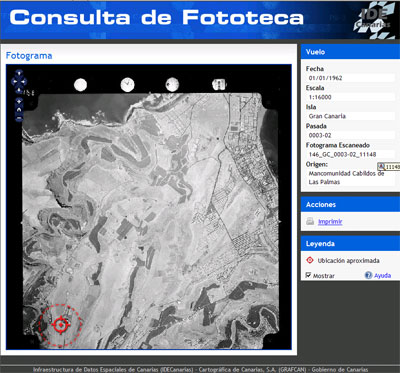 Navegador de Fototeca del servicio IDECanarias Navegador de Fototeca del servicio IDECanarias