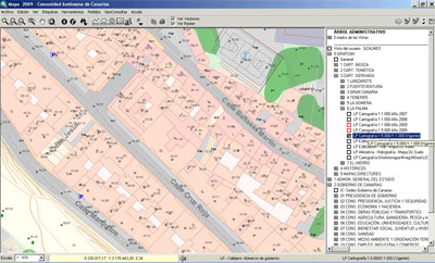 Mapa Topográfico 1:1.000 Año 2009