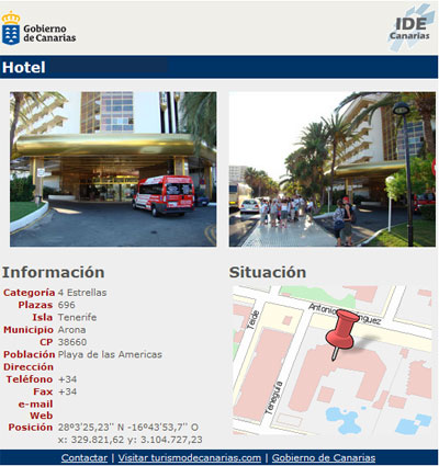 Ficha de información asociada al punto de interés Ficha de información asociada al punto de interés