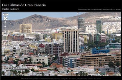 Foto de alta resolución del Mirador de Cuatro Cañones (Gran Canaria)