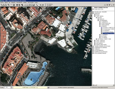 Ortofoto Urbana Año 2011 en MAPA (Tenerife)