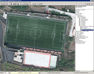 Ortofoto alta resolución 2011 (Campo Fútbol del Monacal - Valverde)