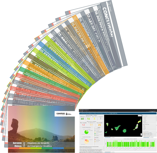 Informe Bienal de Objetivos del Acuerdo de Emergencia Climática - Grafcan