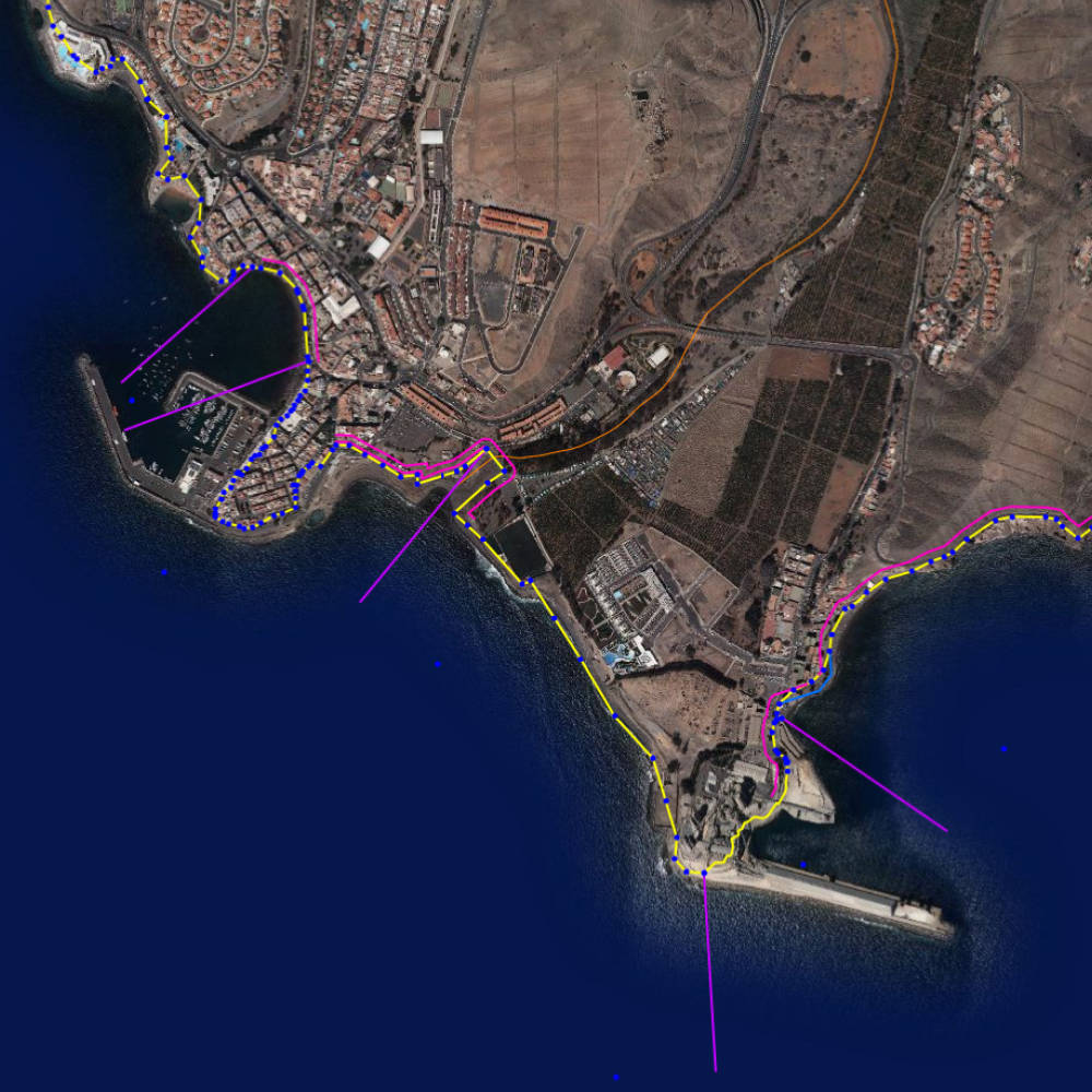 Mantenimiento y actualización de los planos de deslindes del dominio Público Marítimo-Terrestre de la Provincia de Las Palmas - GRAFCAN
