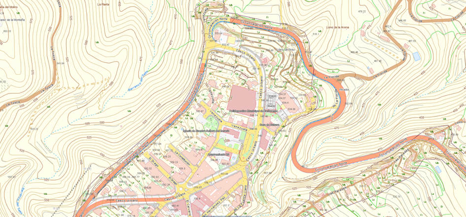 Mapas Topográficos Cartografía 1-1000 - 1-5000