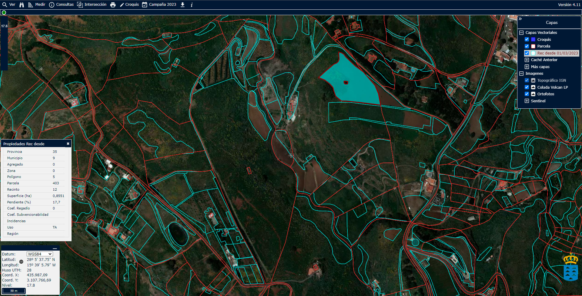 Sistema de Información Geográfica de Parcelas Agrícolas (SIGPAC)